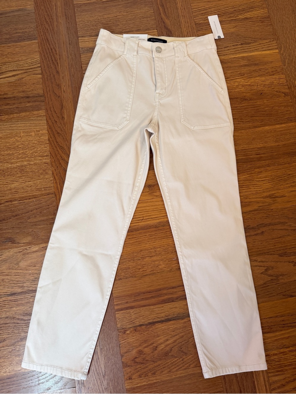 NWT Anthropologie Sanctuary Sculpted Hayden Crop Pants 26